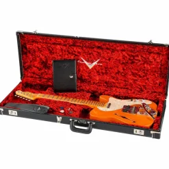 Fender Custom Shop '68 Telecaster Thinline Journeyman Relic Vintage Kalamazoo Mahogany Electric Guitar Aged Natural