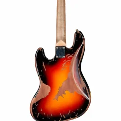 Fender Custom Shop Jaco Pastorius Tribute Relic Jazz Bass 3-Color Sunburst
