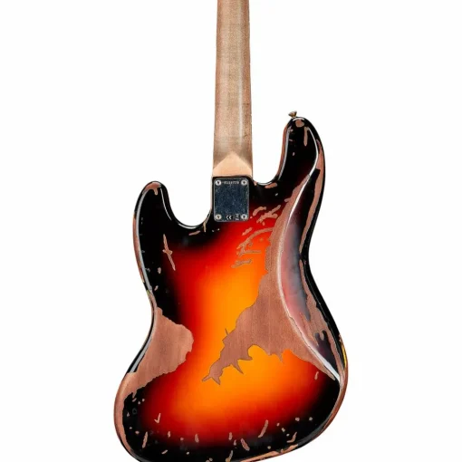 Fender Custom Shop Jaco Pastorius Tribute Relic Jazz Bass 3-Color Sunburst