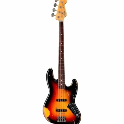 Fender Custom Shop Jaco Pastorius Tribute Relic Jazz Bass 3-Color Sunburst