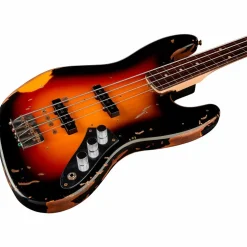 Fender Custom Shop Jaco Pastorius Tribute Relic Jazz Bass 3-Color Sunburst