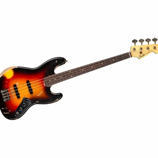 Fender Custom Shop Jaco Pastorius Tribute Relic Jazz Bass 3-Color Sunburst