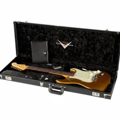 Fender Custom Shop Johnny A. Signature Stratocaster Time Capsule Electric Guitar Lydian Gold Metallic