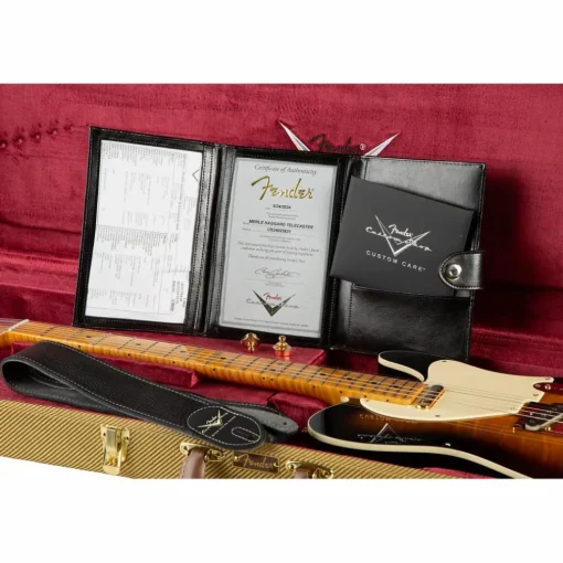 Fender Custom Shop Merle Haggard Signature Telecaster NOS Electric Guitar 2-Color Sunburst