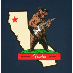 Fender Fender Rocks Cali T-Shirt X Large Navy
