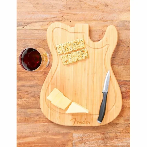 Fender Telecaster Bamboo Cutting Board