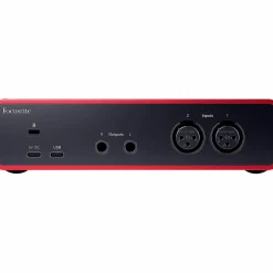 Focusrite Scarlett 2i2 Gen 4 with Adam Audio T-Series Studio Monitor Pair & T10S Subwoofer Bundle (Stands & Cables Included) T7V