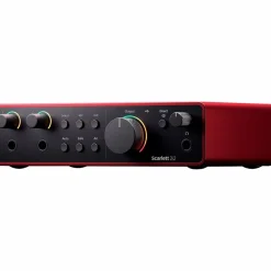 Focusrite Scarlett 2i2 Gen 4 with Adam Audio T-Series Studio Monitor Pair & T10S Subwoofer Bundle (Stands & Cables Included) T7V