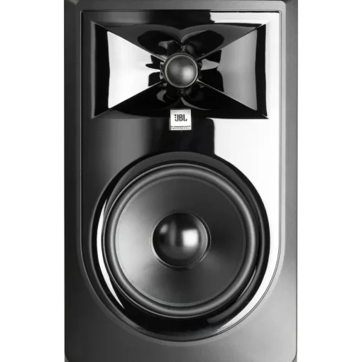 Focusrite Scarlett 2i2 Gen 4 with JBL 3 Series Studio Monitor Pair & LSR Subwoofer Bundle (Stands & Cables Included) 308MKII
