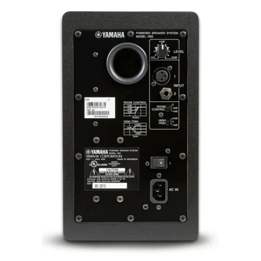 Focusrite Scarlett 2i2 Gen 4 with Yamaha HS Studio Monitor Pair Bundle (Stands & Cables Included) HS5