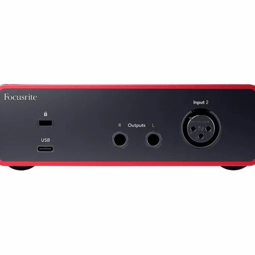 Focusrite Scarlett Solo Gen 4 with Adam Audio T-Series Studio Monitor Pair & T10S Subwoofer Bundle (Stands & Cables Included) T8V
