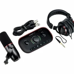 Focusrite Vocaster Two Studio Ultimate Podcasting Bundle for Content Creation