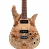 Fodera Monarch P90 2 Electric Guitar Clear Satin Finish
