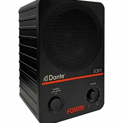 Fostex 6301DT 4" Powered Studio Monitor with DANTE (Each)