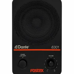 Fostex 6301DT 4" Powered Studio Monitor with DANTE (Each)