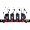 Galaxy Audio Quad UHF Wireless In-Ear Monitor Band System 506-524MHz