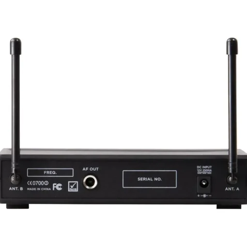 Gemini UHF-02HL 2-Channel Wireless Headset/Lavalier Combo System S34