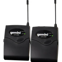 Gemini UHF-04HL 4-Channel Wireless Headset/Lavalier Combo System, 517.6/521.5/533.7/537.2mHz S1234