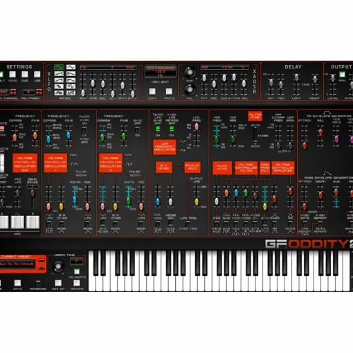 GForce Oddity2 Virtual Analog Synthesizer Intrument