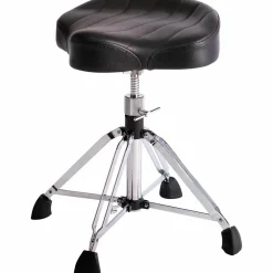 Gibraltar 4-Post Oversized Motorcycle Seat Throne Black