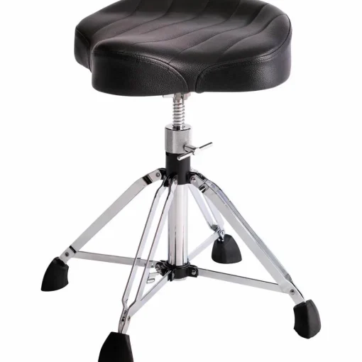 Gibraltar 4-Post Oversized Motorcycle Seat Throne Black