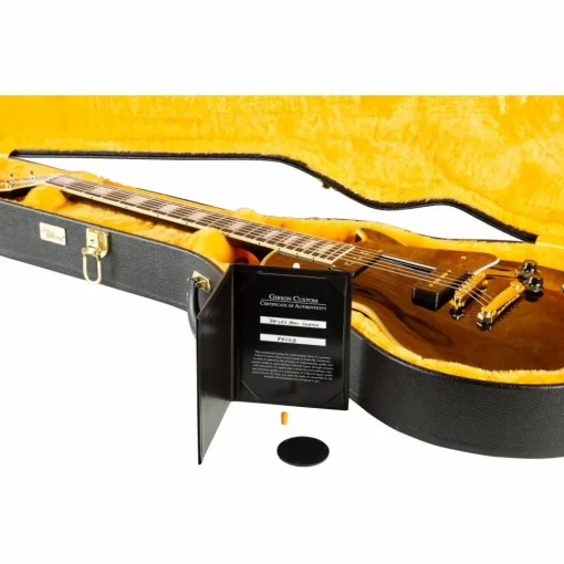 Gibson Custom 1954 Les Paul Custom Staple Pickup Reissue VOS Electric Guitar Ebony
