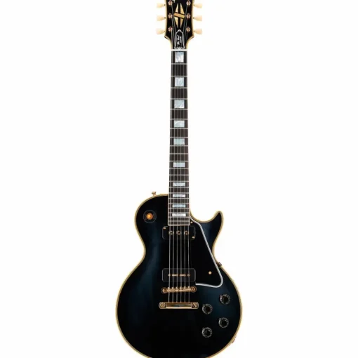 Gibson Custom 1954 Les Paul Custom Staple Pickup Reissue VOS Electric Guitar Ebony