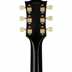Gibson Custom 1954 Les Paul Custom Staple Pickup Reissue VOS Electric Guitar Ebony