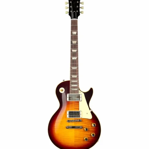 Gibson Custom M2M 1960 Les Paul Standard Reissue VOS (Hand Select Top) Electric Guitar Bourbon Burst