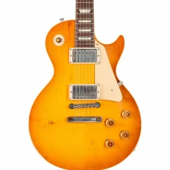 Gibson Custom Murphy Lab 1958 Les Paul Standard Reissue Heavy Aged Electric Guitar Lemon Burst