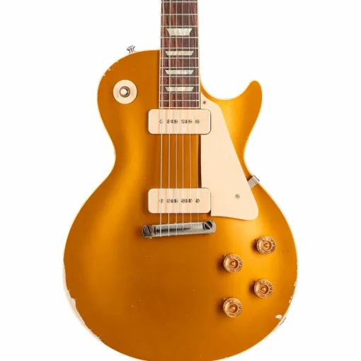 Gibson Custom Murphy Lab 1954 Les Paul Goldtop Reissue Heavy Aged Electric Guitar Double Gold