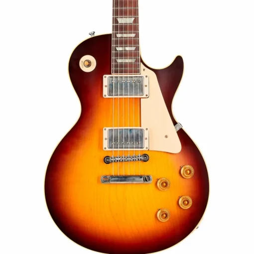 Gibson Custom Murphy Lab 1958 Les Paul Standard Reissue Ultra Light Aged Electric Guitar Bourbon Burst