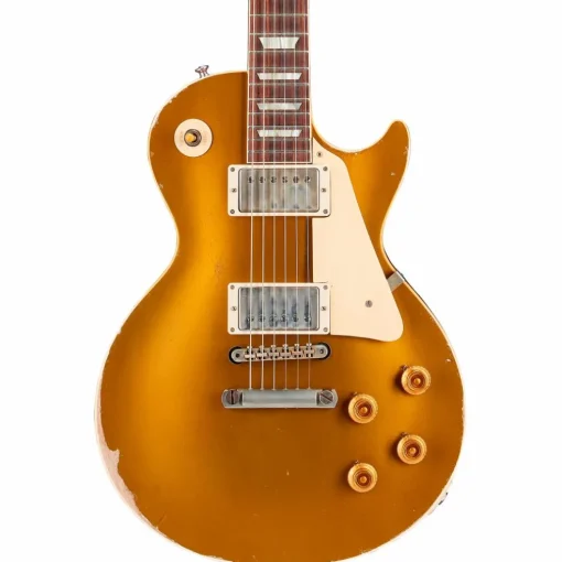 Gibson Custom Murphy Lab 1957 Les Paul Goldtop Reissue Ultra Heavy Aged Electric Guitar Double Gold