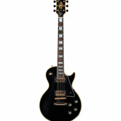 Gibson Custom Murphy Lab 1968 Les Paul Custom Reissue Ultra Light Aged Electric Guitar Ebony