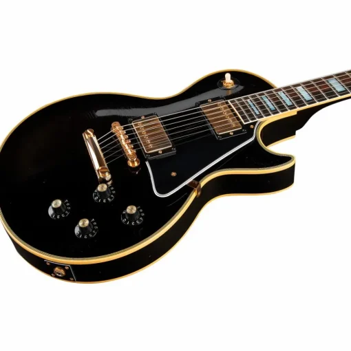 Gibson Custom Murphy Lab 1968 Les Paul Custom Reissue Ultra Light Aged Electric Guitar Ebony
