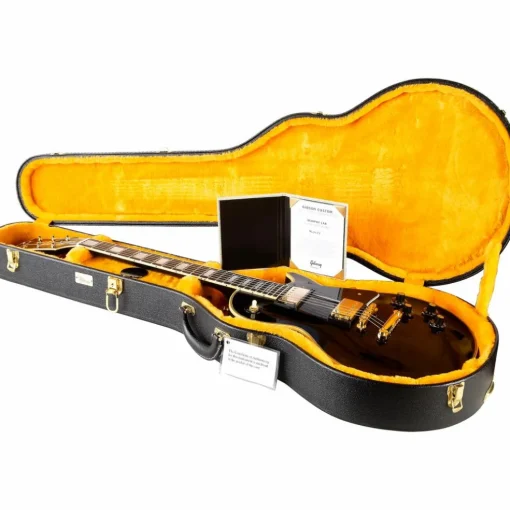 Gibson Custom Murphy Lab 1968 Les Paul Custom Reissue Ultra Light Aged Electric Guitar Ebony