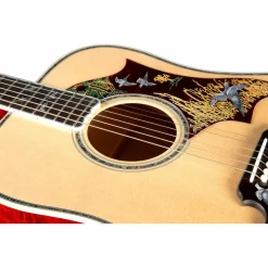 Gibson Doves In Flight Acoustic Guitar Antique Natural