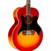 Gibson Johnny Cash SJ-200 Signature Limited-Edition Acoustic Guitar Vintage Cherry Sunburst