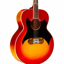 Gibson Johnny Cash SJ-200 Signature Limited-Edition Acoustic Guitar Vintage Cherry Sunburst