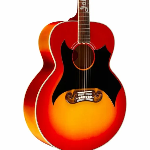 Gibson Johnny Cash SJ-200 Signature Limited-Edition Acoustic Guitar Vintage Cherry Sunburst