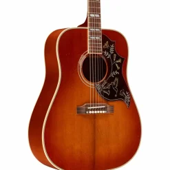 Gibson Murphy Lab 1960 Hummingbird Light Aged Acoustic Guitar Heritage Cherry Sunburst