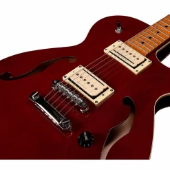 Godin Montreal Premiere Pro Hollowbody Electric Guitar Aztek Red