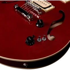 Godin Montreal Premiere Pro Hollowbody Electric Guitar Aztek Red