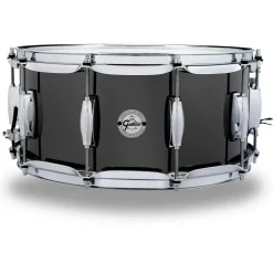 Gretsch Drums Black Nickel Over Steel Snare Drum
