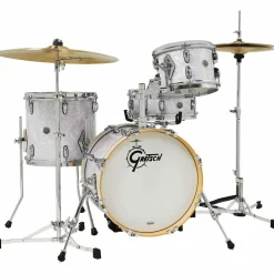 Gretsch Drums Brooklyn 4-Piece Micro Kit Shell Pack White Marine Pearl
