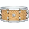 Gretsch Drums Silver Series Ash Snare Drum Satin Natural 6.5x14