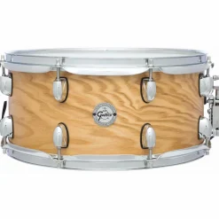 Gretsch Drums Silver Series Ash Snare Drum Satin Natural 6.5x14