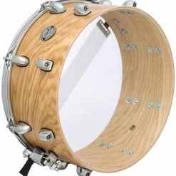 Gretsch Drums Silver Series Ash Snare Drum Satin Natural 6.5x14