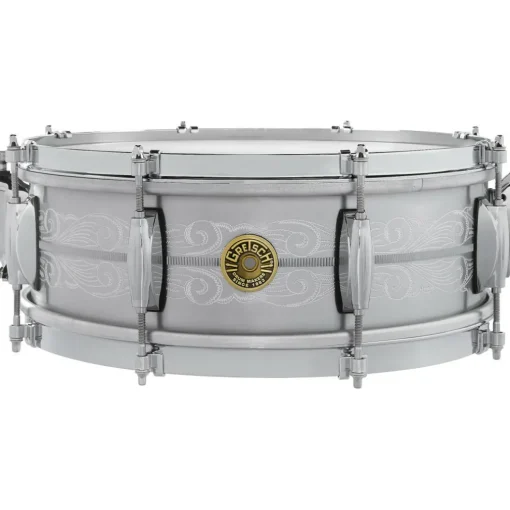 Gretsch Drums 135th Anniversary Solid Aluminum Snare Drum 14 x 5 in. Aluminum
