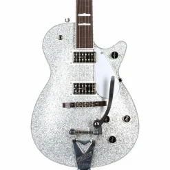 Gretsch Guitars G6129T-89VS Vintage Select '89 Sparkle Jet With Bigsby Silver Sparkle